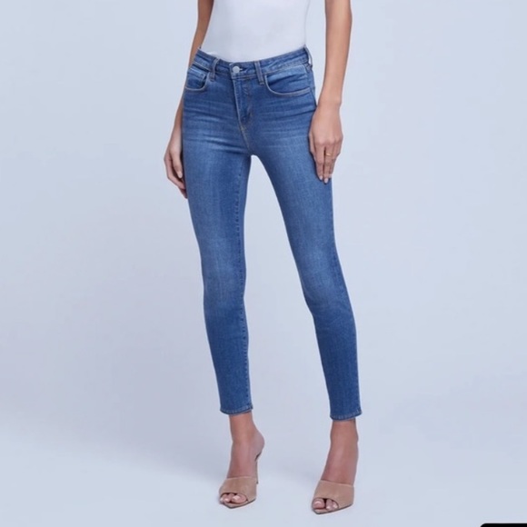 L'AGENCE Denim - L’agence High Rise Skinny Marguerite Light Vintage 28